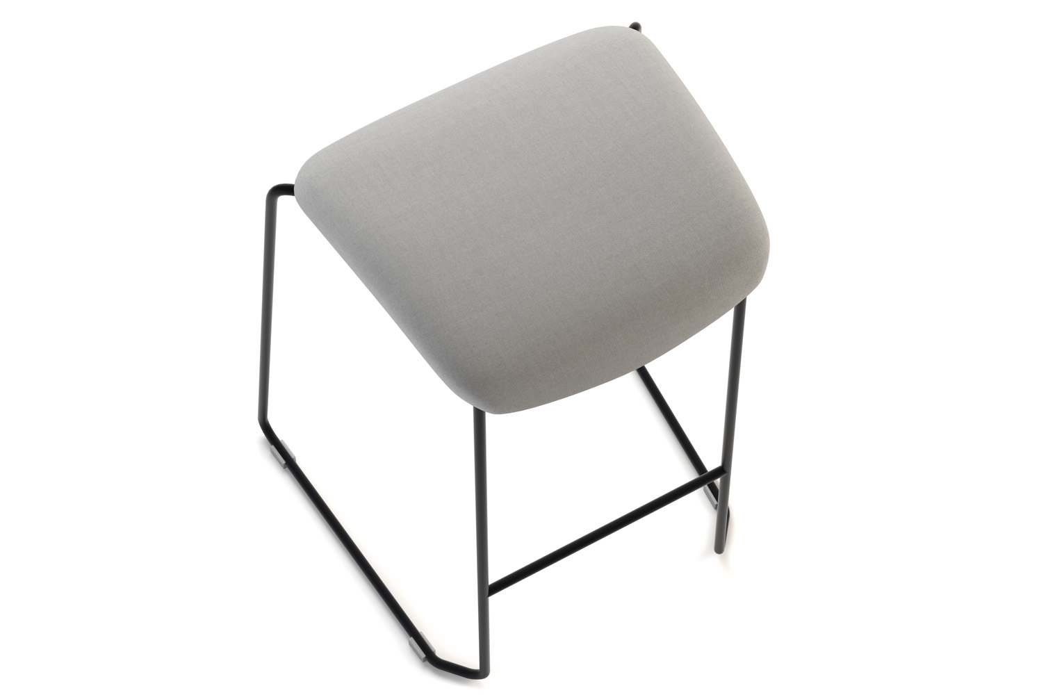 Morgan Counter Height Stool Fully Upholstered Above view